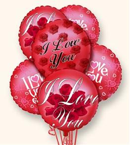 All about Love Helium Balloons