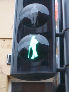 pedestrian crossing light