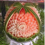 Basket Watermelon Sculpting