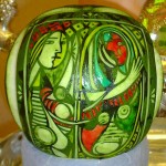 Picasso Watermelon Sculpture