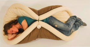 The blandito - burrito blanket sleeping bag