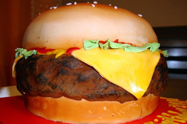 Burger Cake