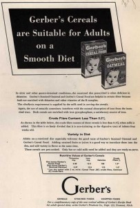 Vintage Baby Food Ad