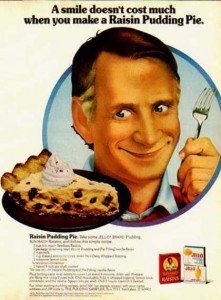 Vintage Raisin Ad Creep