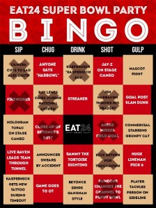 Super Bowl Bingo Update