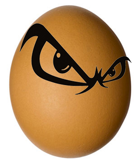 angry egg