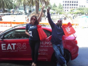 Eat24 Swags Out San Francisco’s Union Square
