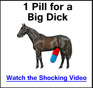 Horse penis enlargement ad