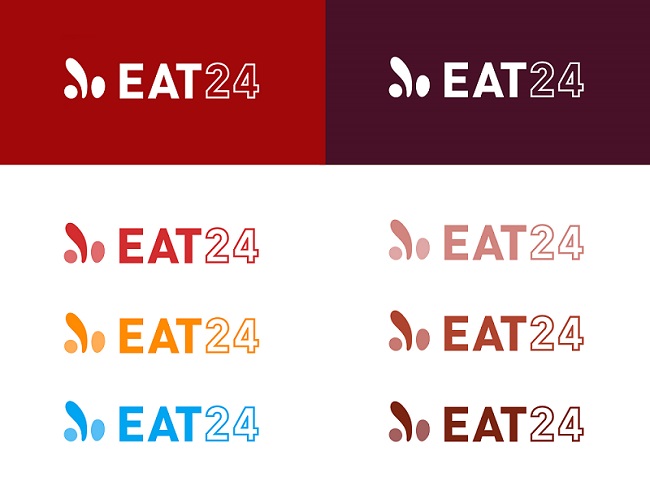 EAT24 new logo color exploration