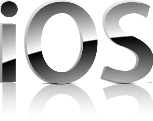 a logo of iOS operating system 