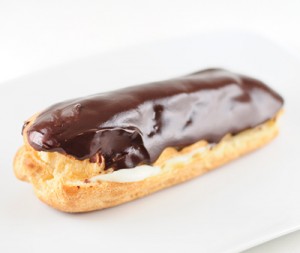 Picture of chocolate eclair